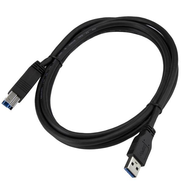 StarTech.com USB-Kabel, USB-A zu USB-B, 2 m, USB 3