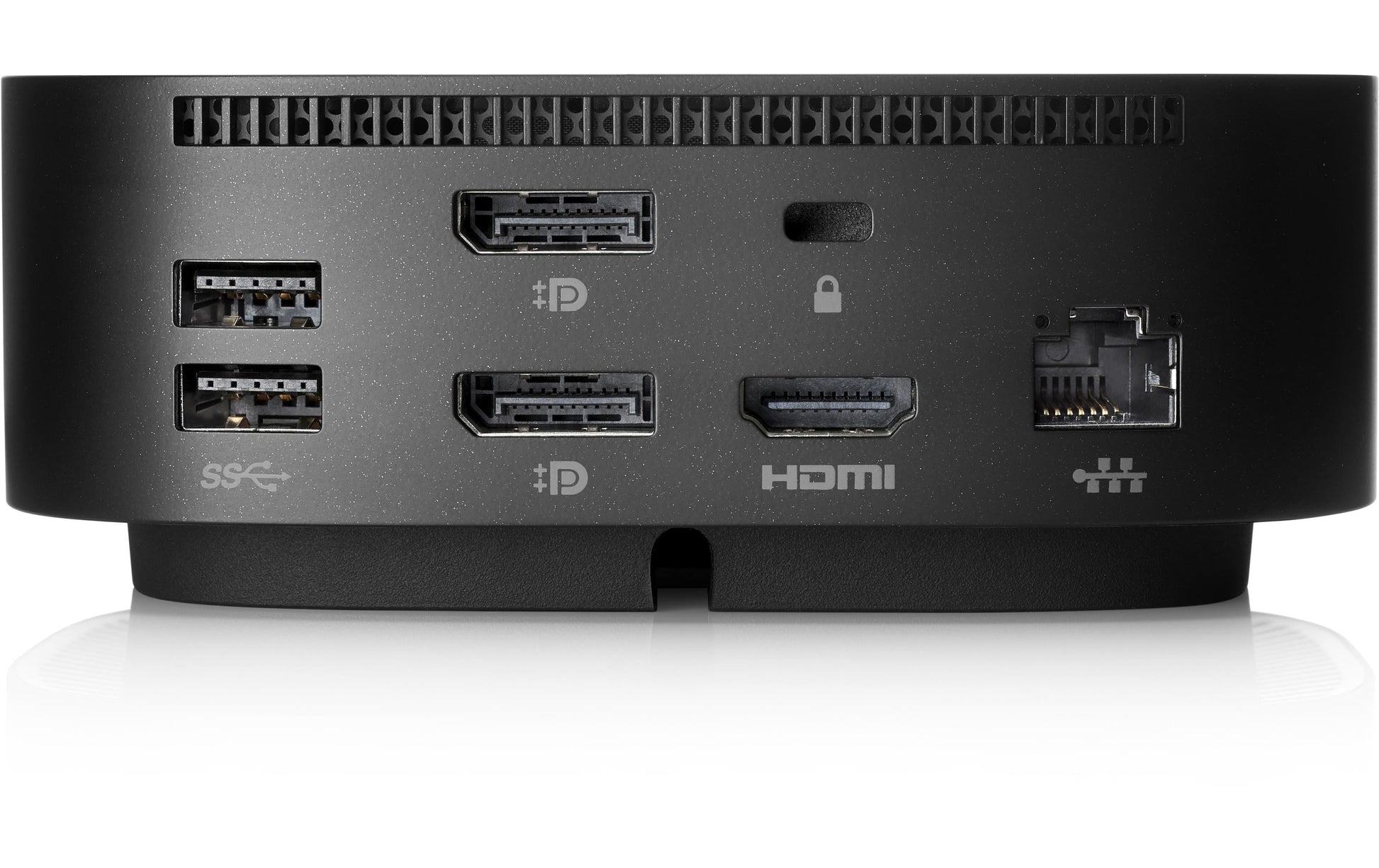 HP G5 Dockingstation – USB-C, 2× DP, 1× HDMI, 4× USB-A, 120 W PD, GbE, 3,5 mm Audio, für Windows/Mac
