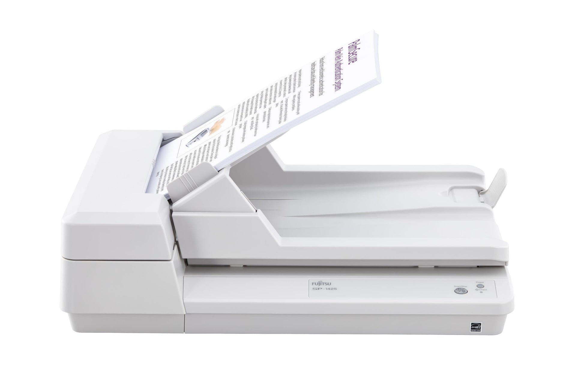 Ricoh SP-1425 – Flachbett + ADF, A4, Duplex, 25 ppm, ADF 50 Blatt, USB