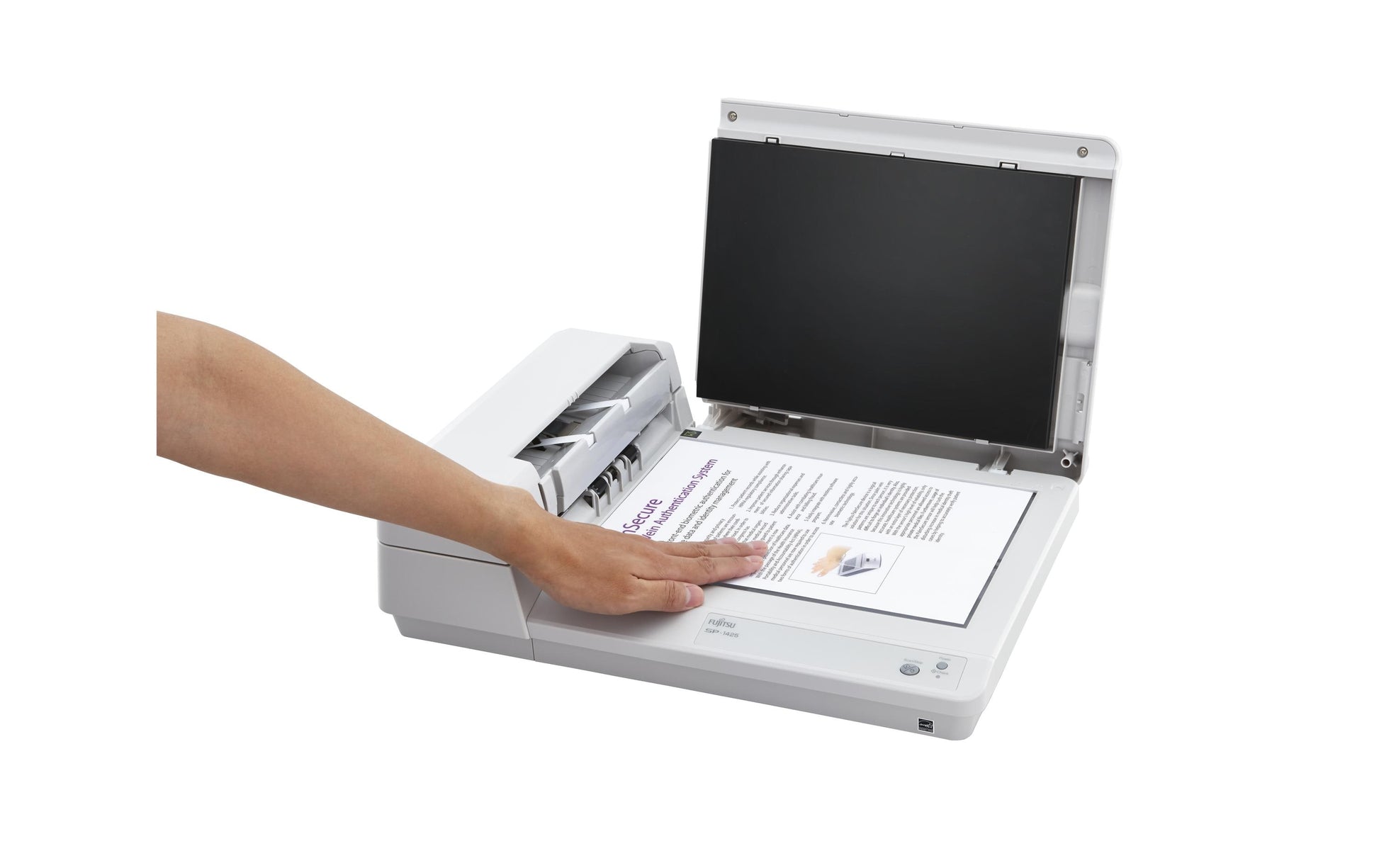 Ricoh SP-1425 – Flachbett + ADF, A4, Duplex, 25 ppm, ADF 50 Blatt, USB