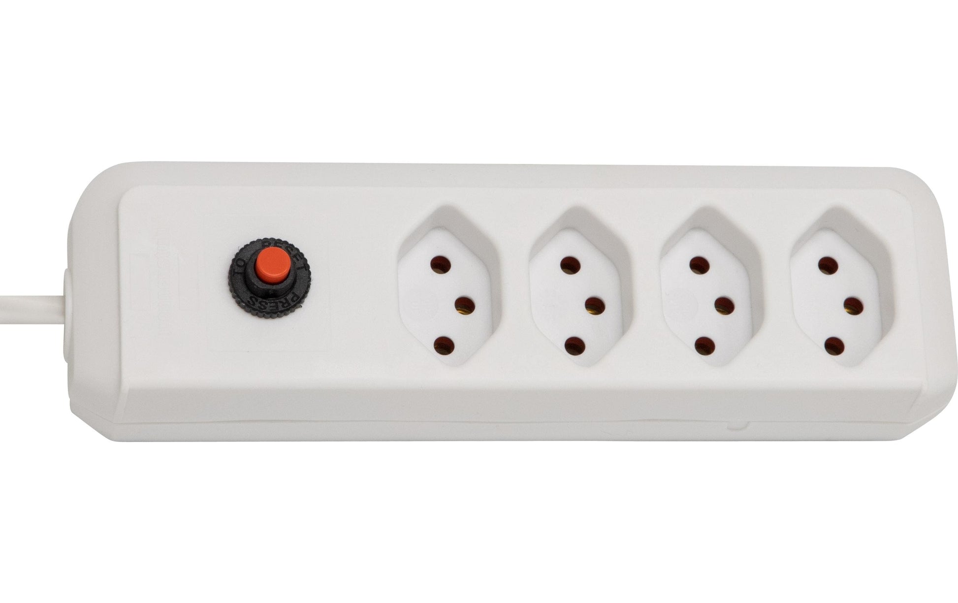 Brennenstuhl cleverLINE Steckdosenleiste – 4× T13, 1,5 m, ohne Schalter, weiss