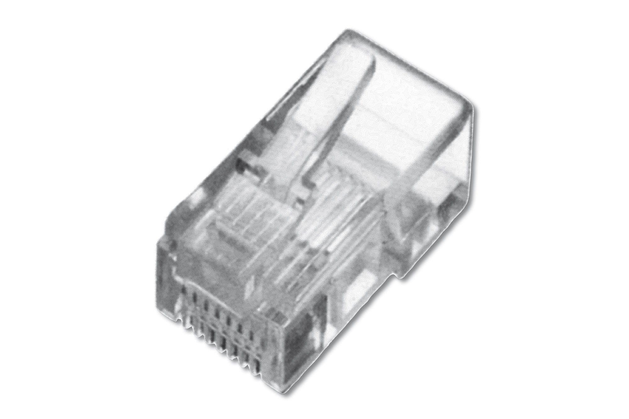 Digitus Modularstecker RJ-12 (6P6C) – 1,5 A, 10 × 15 × 10 mm, 1 Stück