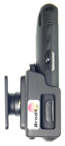 Brodit Auto-Halterung, passiv, neigbar 0–22° – für Gerätebreite 6,2–7,7 cm – Schwarz, ABS