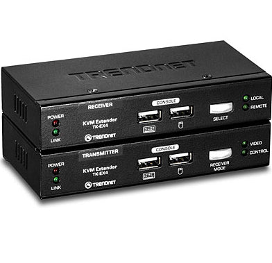 TRENDnet TK-EX4 – KVM-Extender-Set VGA – 1920 × 1200, USB, bis 100 m