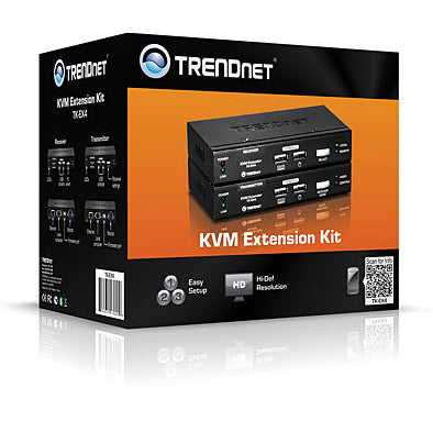 TRENDnet TK-EX4 – KVM-Extender-Set VGA – 1920 × 1200, USB, bis 100 m