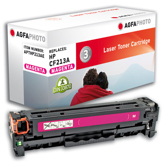 AgfaPhoto Toner CF213A – Magenta, 1800 Seiten – für HP LaserJet Pro 200
