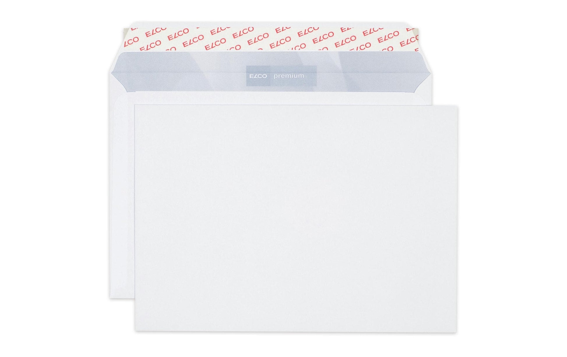 Elco Couvert C5, ohne Fenster, selbstklebend, hochweiss, 100 g/m², mit Innendruck – 500 Stk.