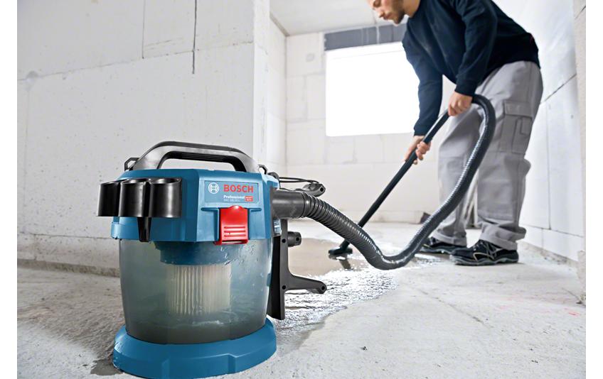 Bosch Professioneller Nass-/Trockensauger GAS 18V-10L CLC – 18 V (AMPShare) – Solo – HEPA
