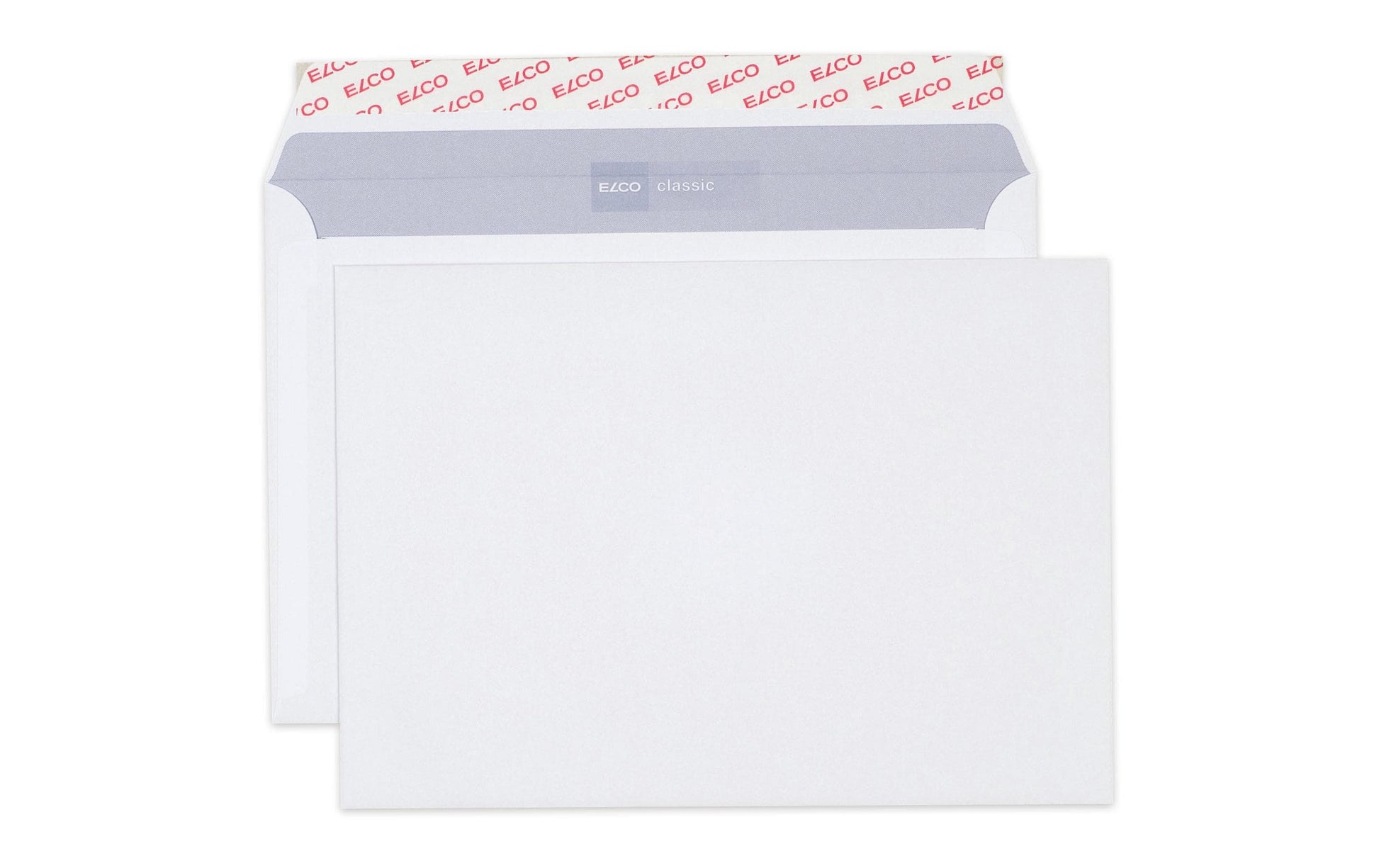 Elco Couvert C5 (229 × 162 mm), ohne Fenster, selbstklebend, weiss, 100 g/m² – 500 Stk.