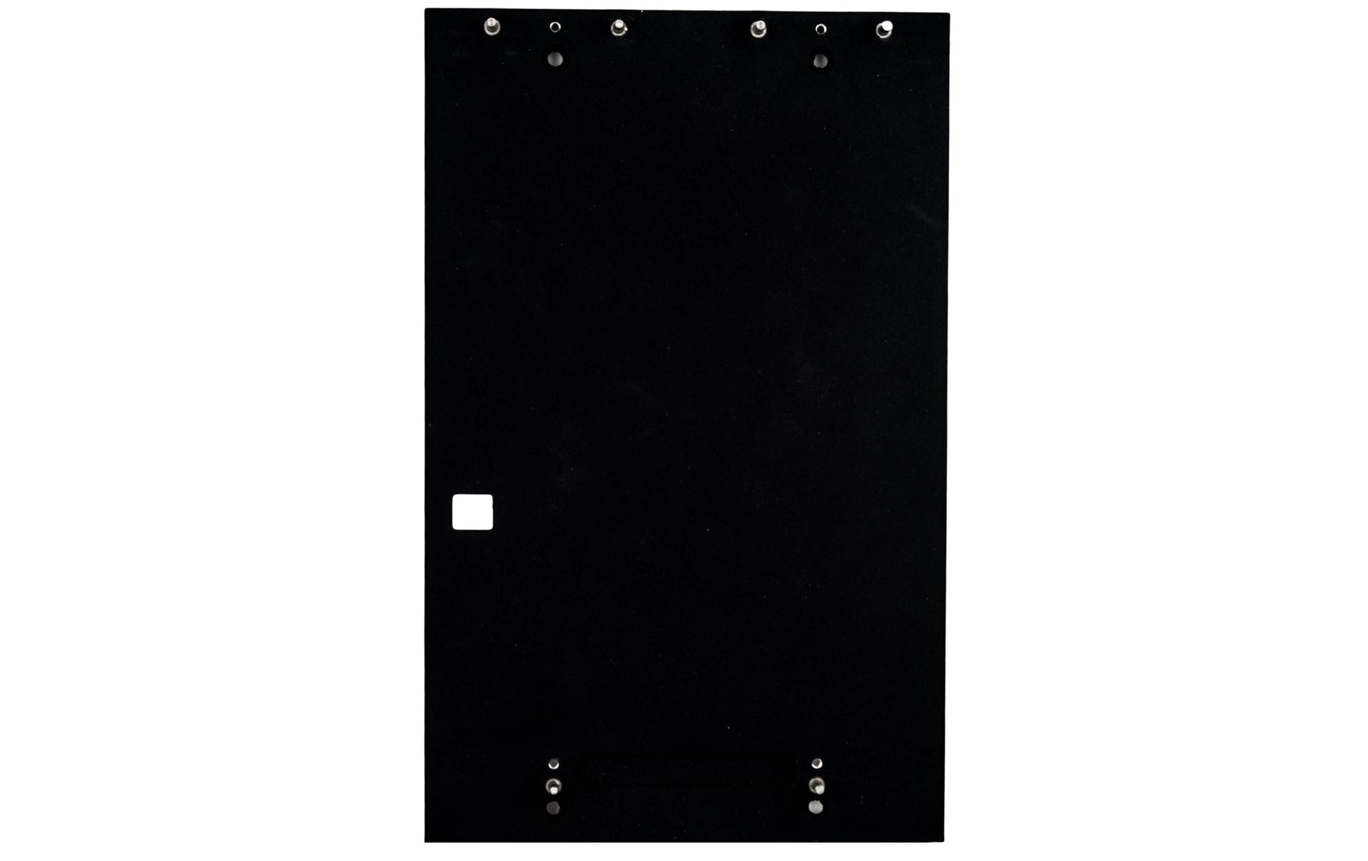2N Montagerahmen IP Verso 2 × 3 Module – 214 × 4 × 340 mm, schwarz