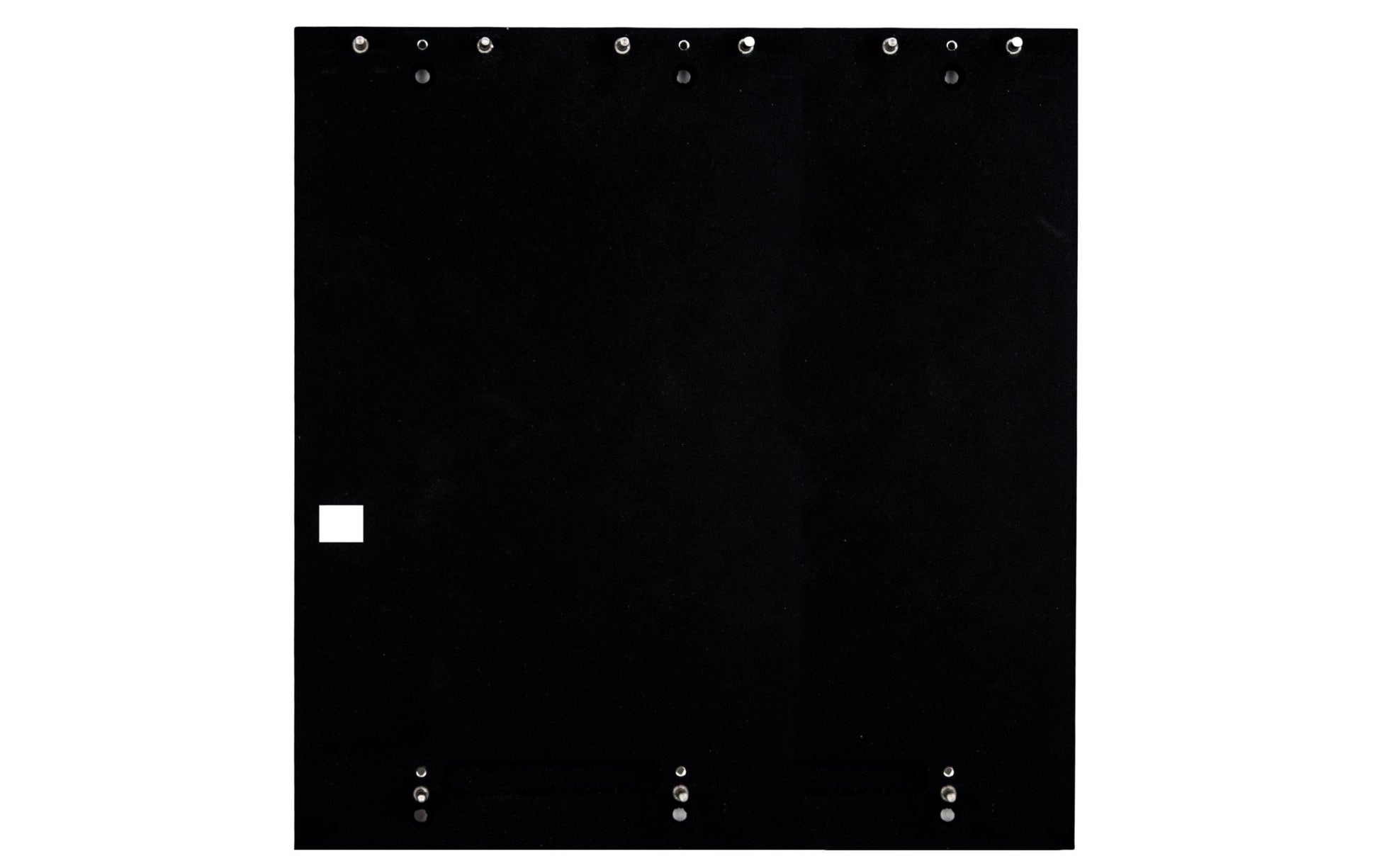 2N Montagerahmen – für IP Verso, 340 × 4 × 321 mm, schwarz