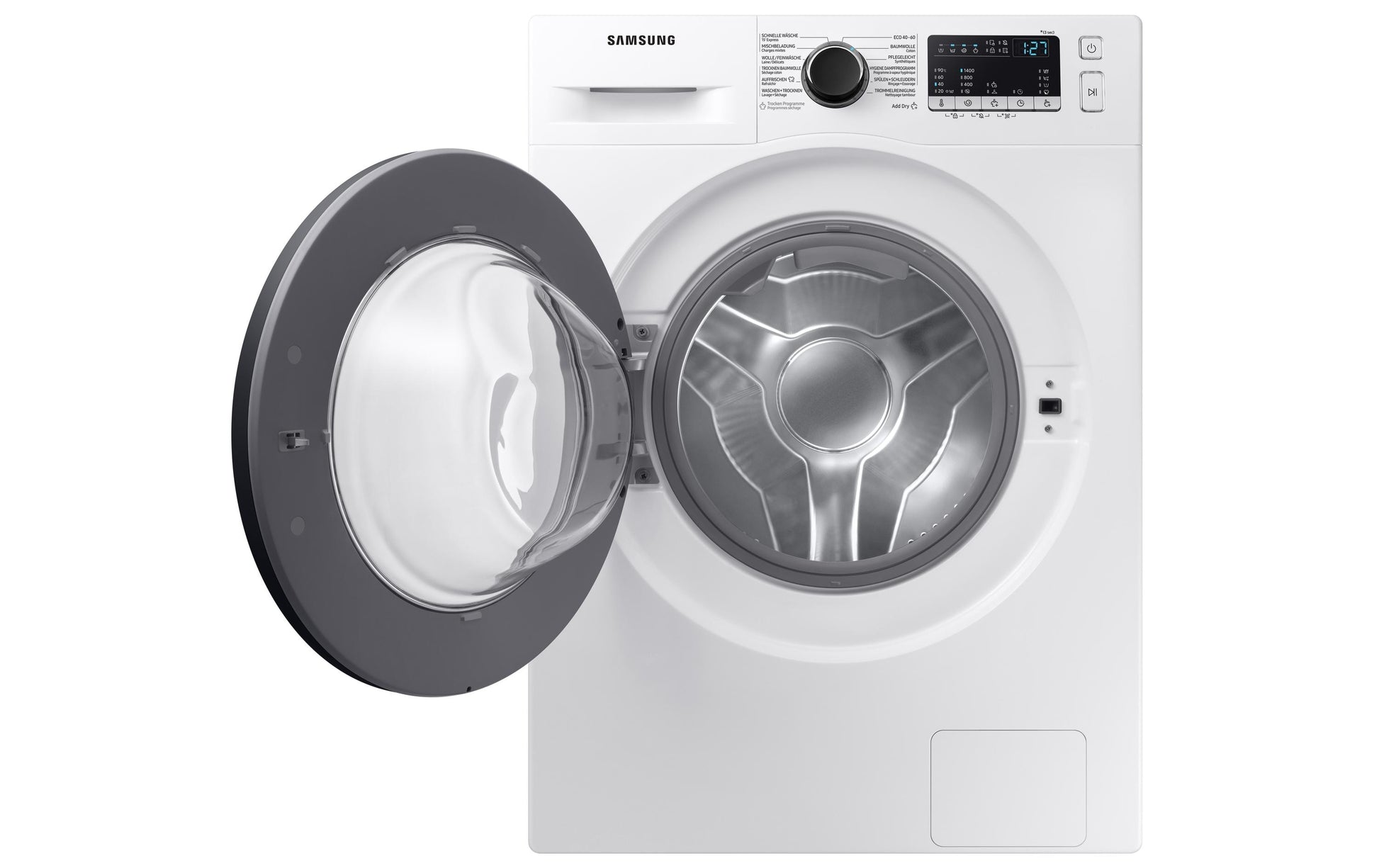 Samsung Waschtrockner WD80T4049CE/WS, 8 kg Waschen, 5 kg Trocknen – Weiss