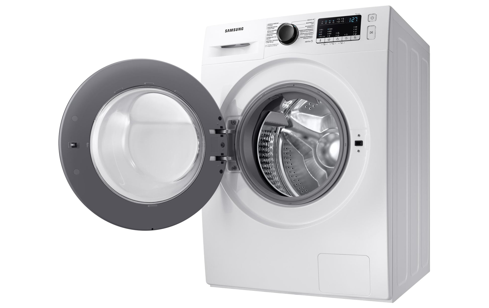 Samsung Waschtrockner WD80T4049CE/WS, 8 kg Waschen, 5 kg Trocknen – Weiss