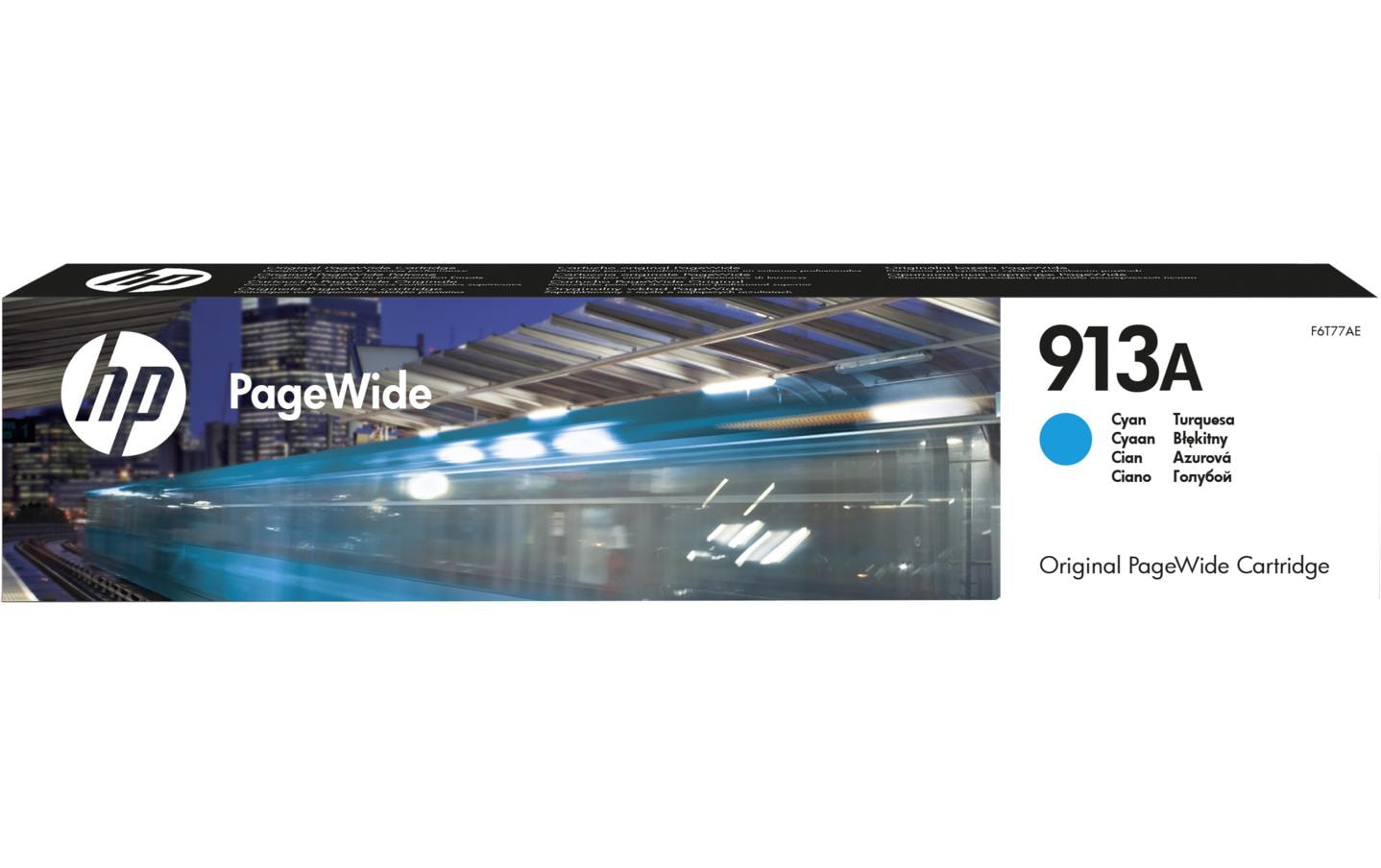 HP Tintenpatrone 913A, cyan – für Tintenstrahldrucker/Multifunktionsgeräte