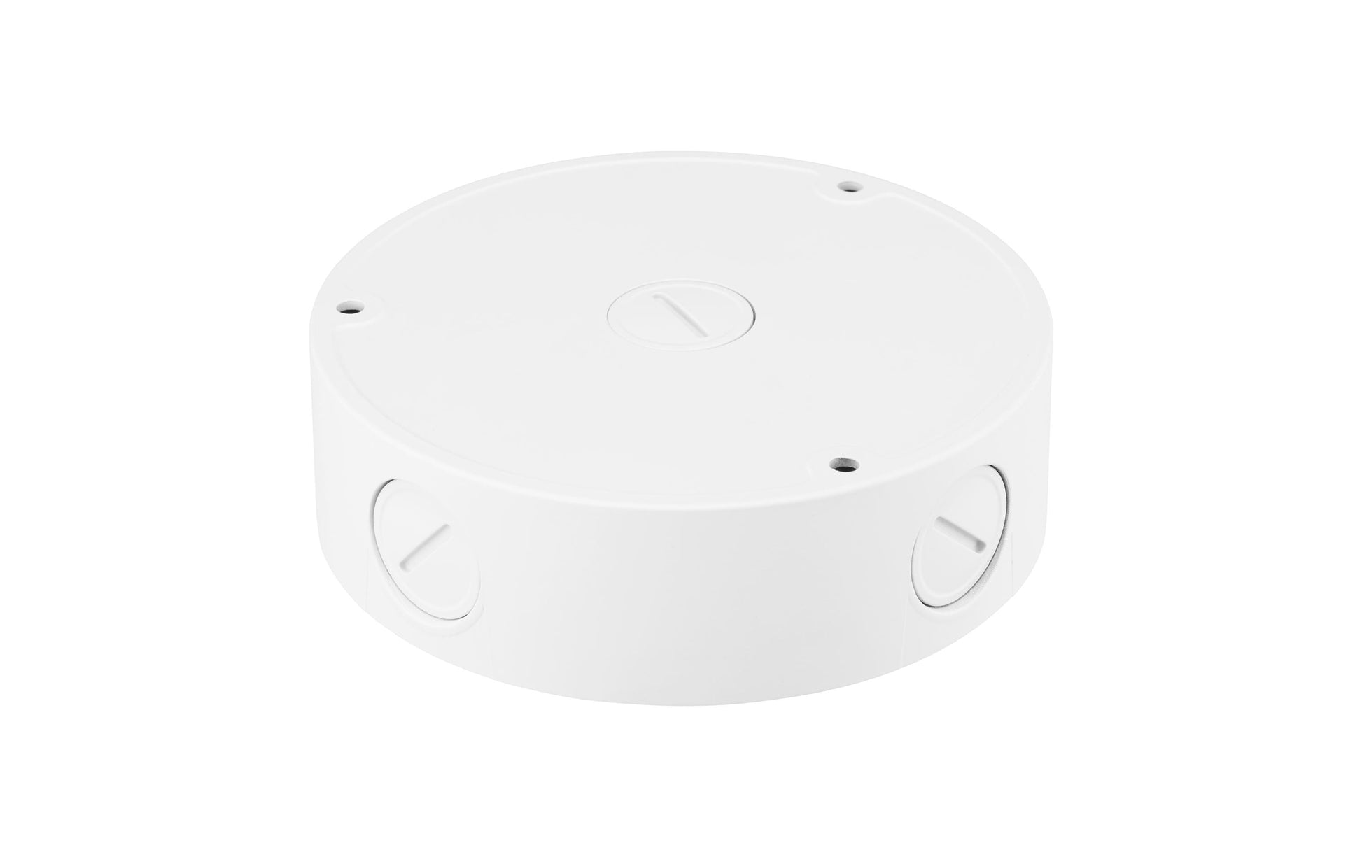 Hanwha SBV-136BW Anschlussbox – Aluminium, Ø 136 × 40 mm – für QNV-8080R, QNV-6082R – Weiss