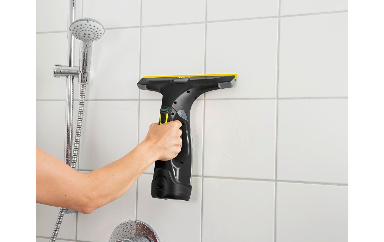 Kärcher WV 5 Plus N – Fenstersauger – Arbeitsbreite 28 cm, Laufzeit 35 min, Tank 100 ml, 105 m², Schwarz