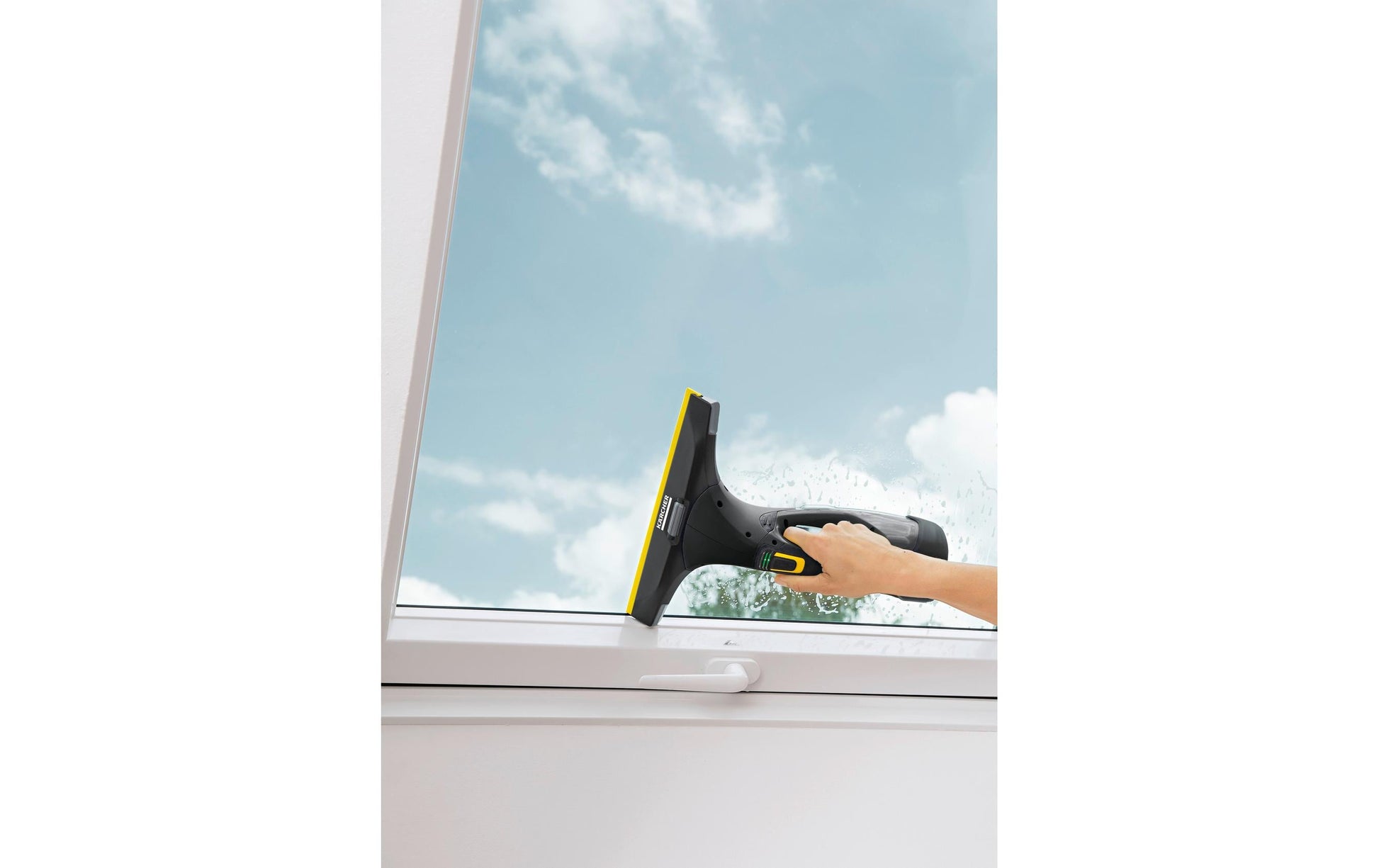 Kärcher WV 5 Plus N – Fenstersauger – Arbeitsbreite 28 cm, Laufzeit 35 min, Tank 100 ml, 105 m², Schwarz
