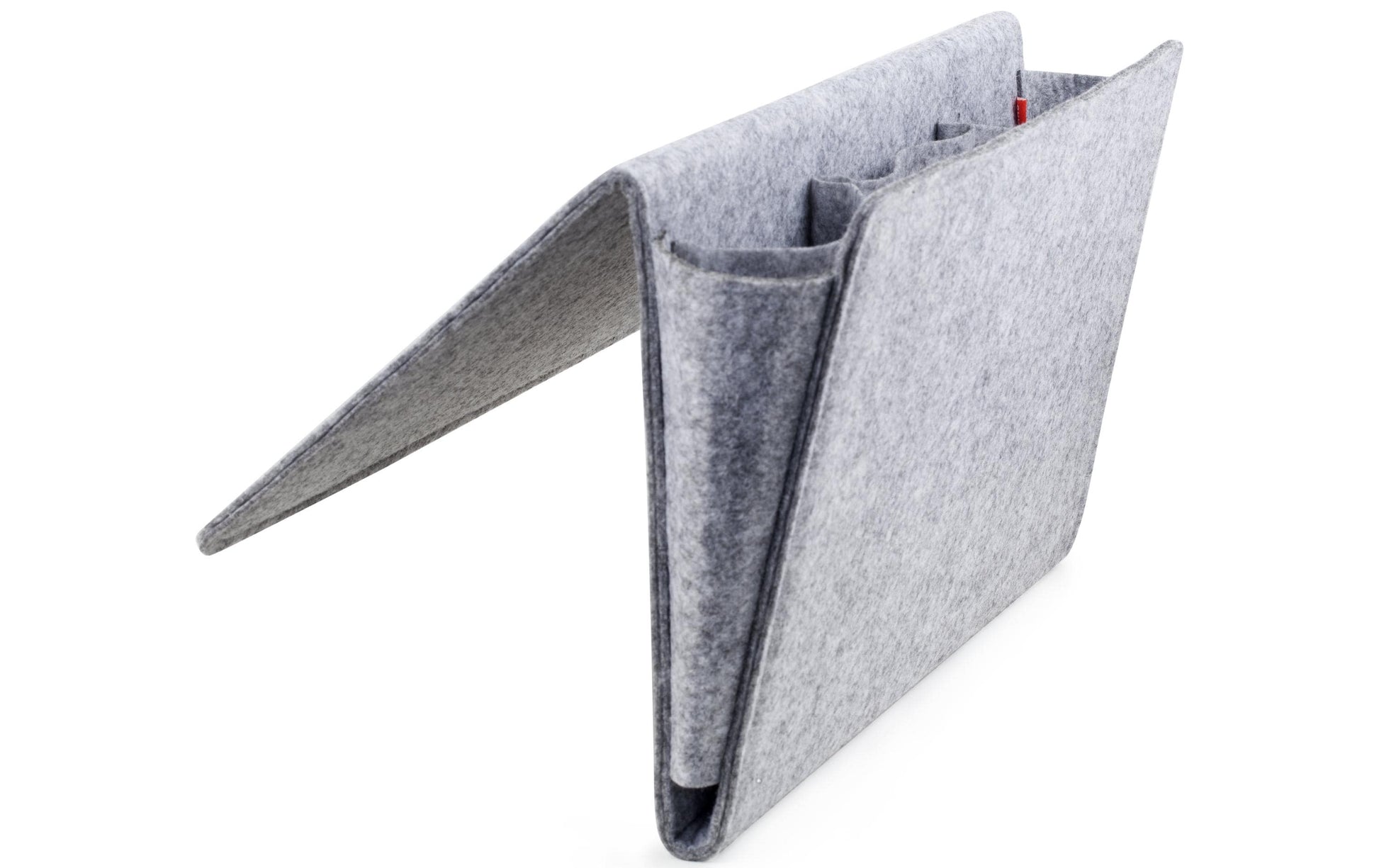 Kikkerland Aufbewahrungstasche – Filz – Grau – 420 × 215 × 35 mm