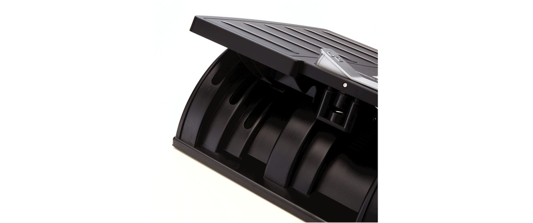 Fellowes Fussstütze Office Suites Microban – 44,4 × 33,3 × 11,1 cm, schwarz