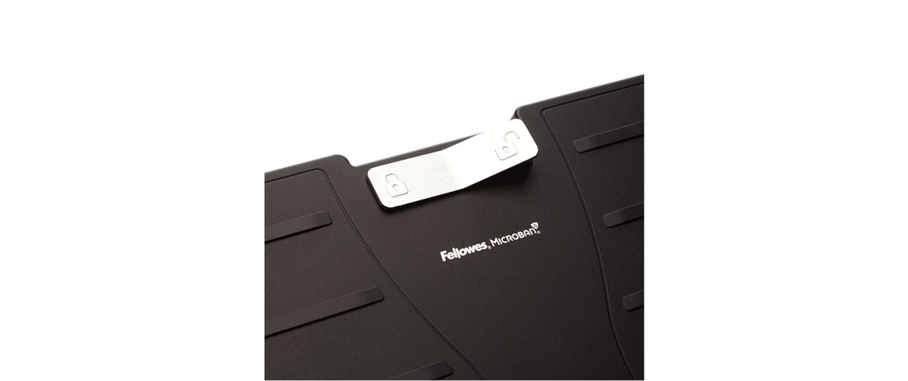Fellowes Fussstütze Office Suites Microban – 44,4 × 33,3 × 11,1 cm, schwarz