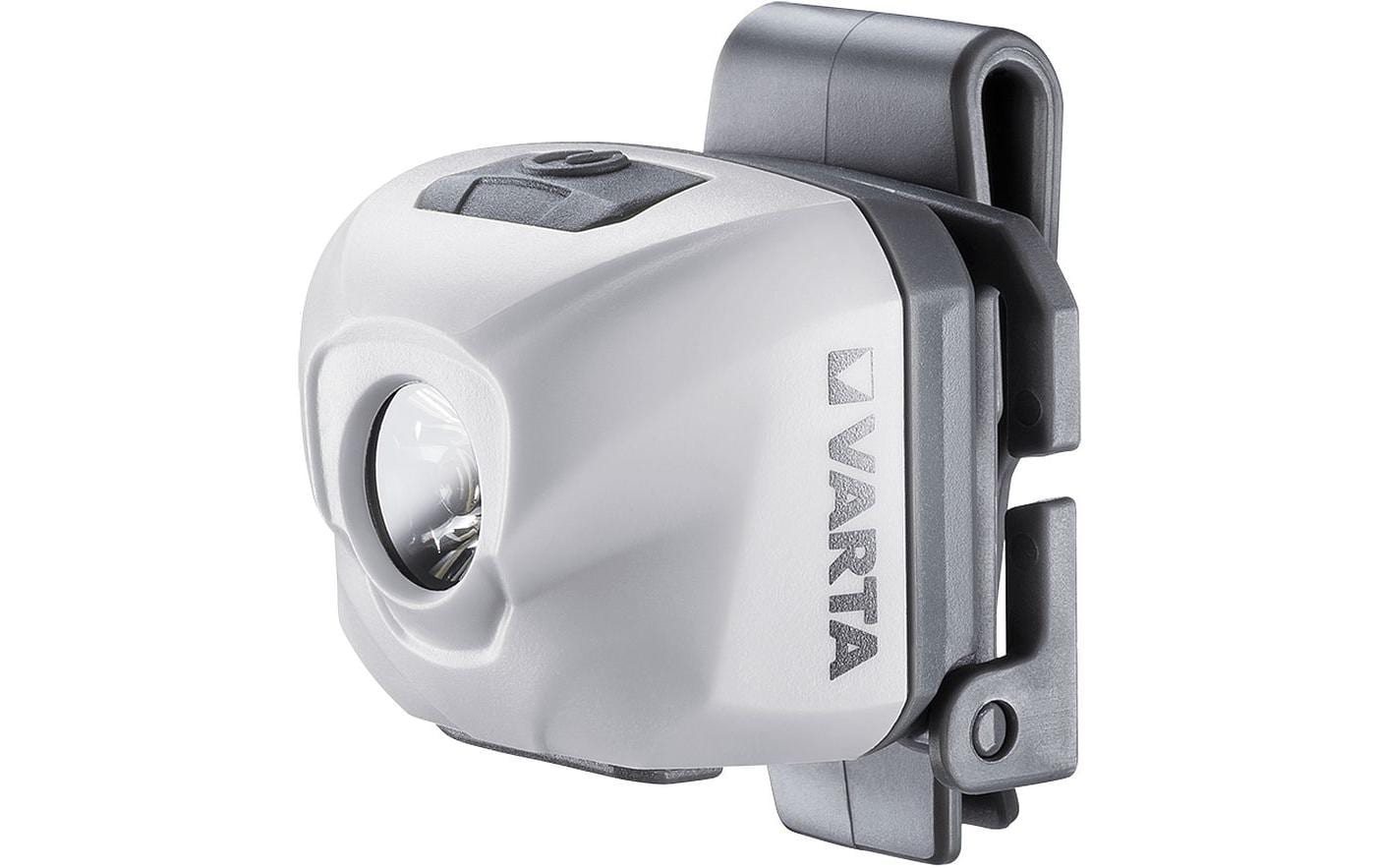 VARTA Stirnlampe Ultralight H30R – 300 lm, 91 m, IPX4, Laufzeit 21 h – Weiss