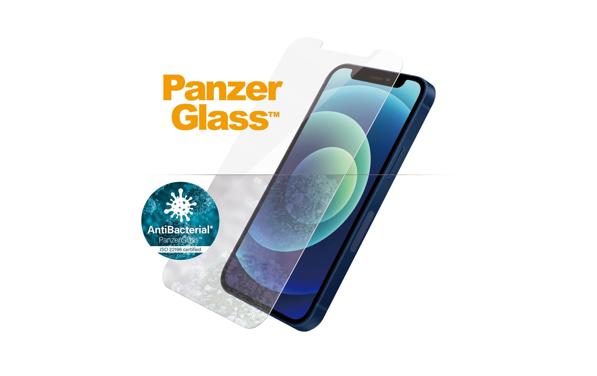 PanzerGlass Displayschutzglas – für Apple iPhone 12 mini, Hartglas, Transparent