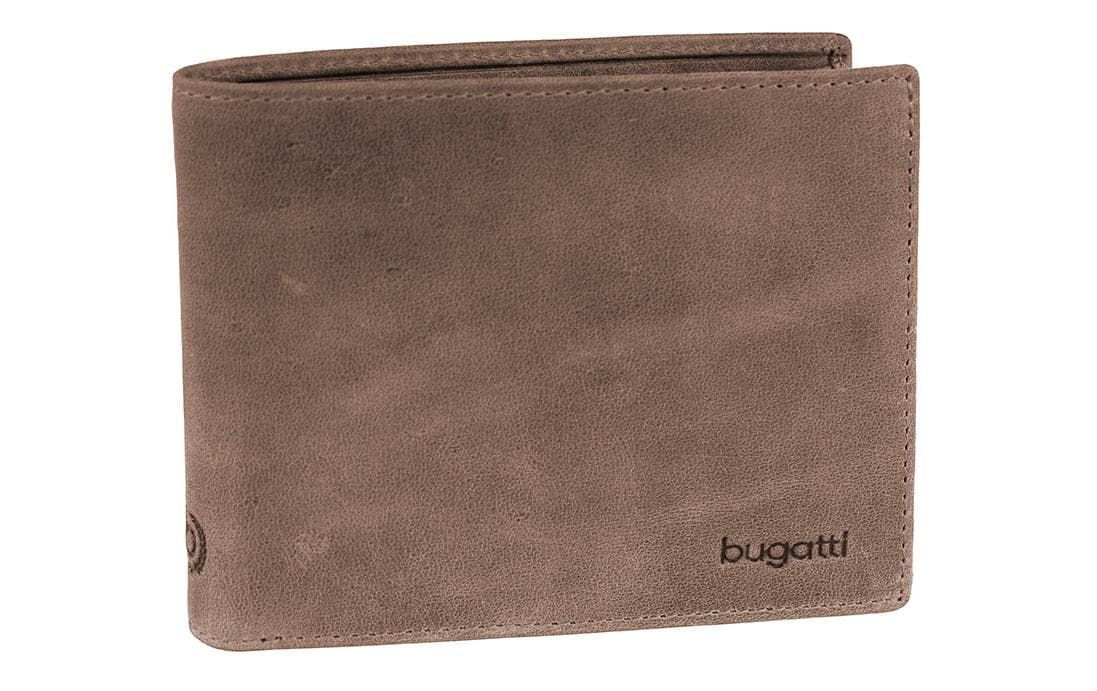 Bugatti cases Bugatti – Brieftasche Volo – 10 Kartenfächer, Münzfach – 117×97×20 mm – Braun, Leder