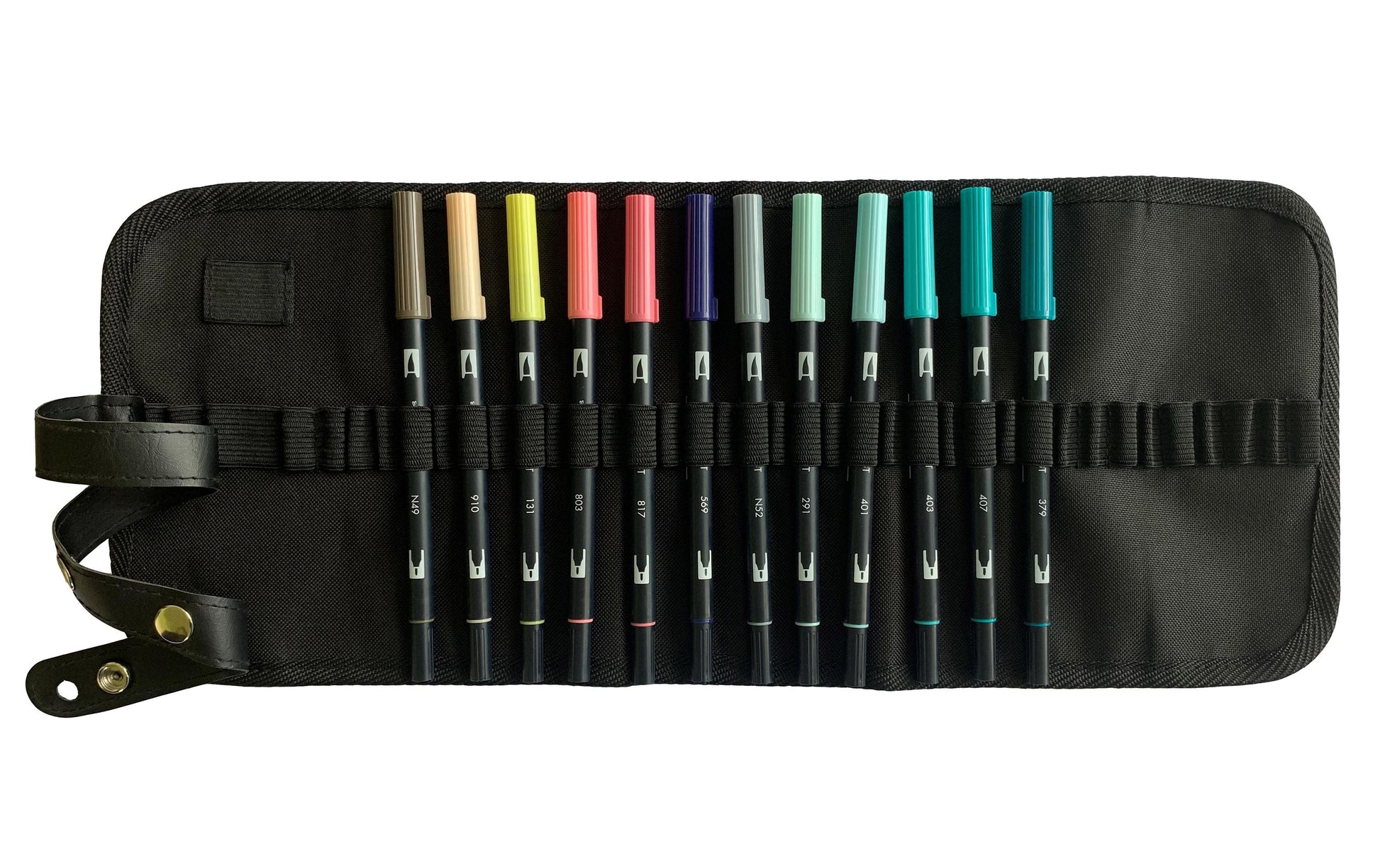 Tombow Brush Pen ABT Dual Brush Pen – Pinselspitze – sortiert – 12er-Set – wasservermalbar
