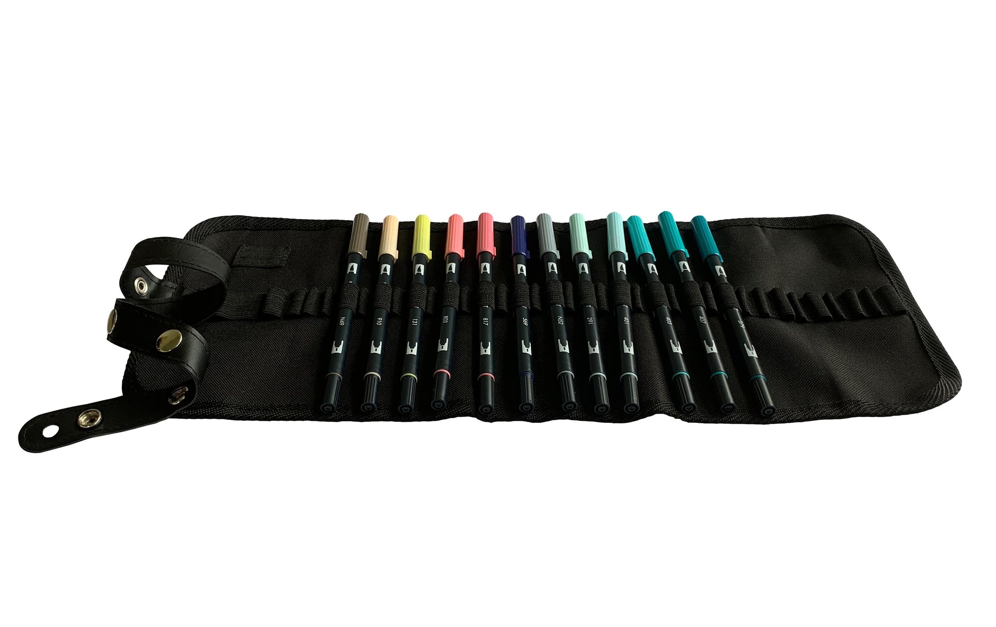 Tombow Brush Pen ABT Dual Brush Pen – Pinselspitze – sortiert – 12er-Set – wasservermalbar