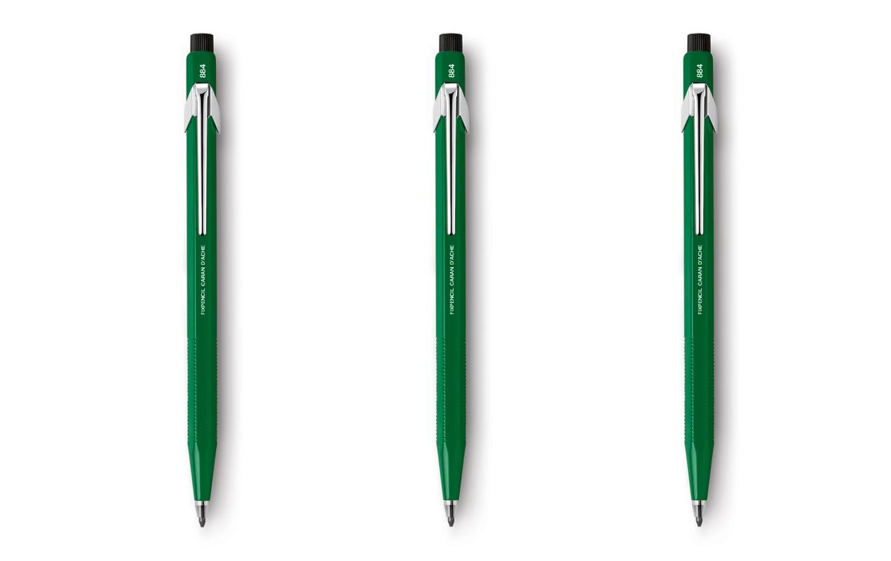 Caran d-Ache Caran d'Ache Fixpencil Fallminenstift – 2 mm, B, assortiert (blau, grün, rot), 10 Stück