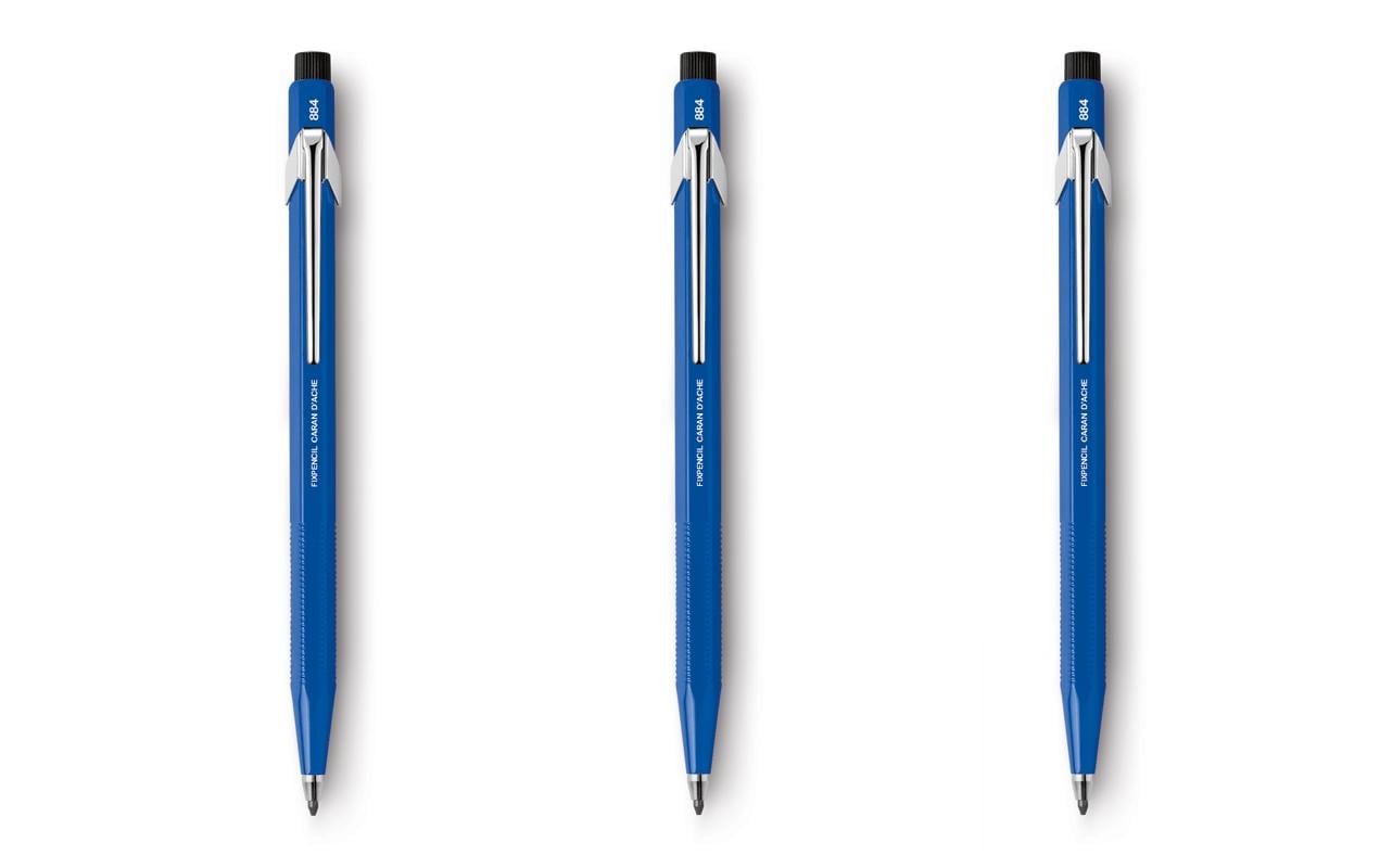 Caran d-Ache Caran d'Ache Fixpencil Fallminenstift – 2 mm, B, assortiert (blau, grün, rot), 10 Stück