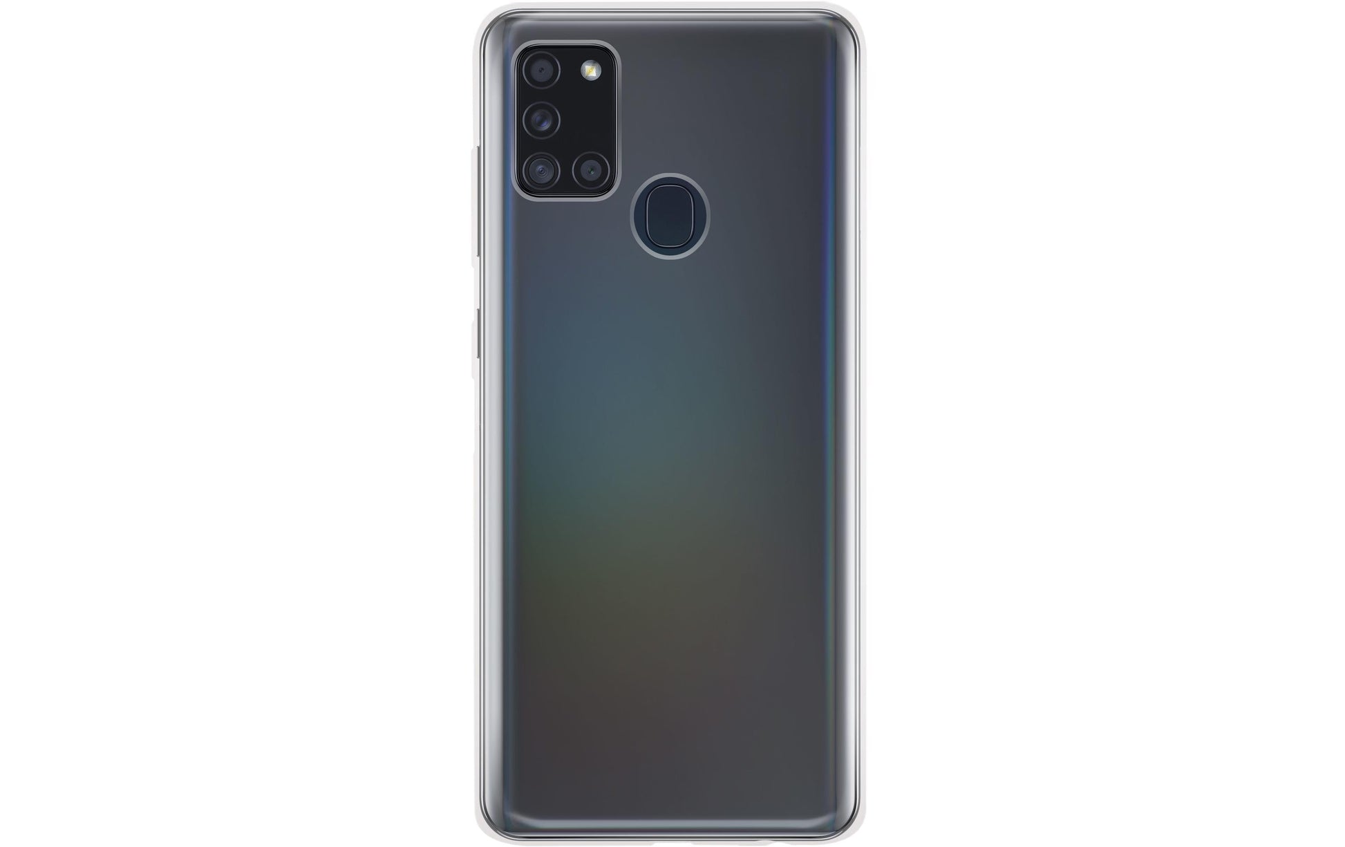 Xqisit Flex Case – Backcover – für Samsung Galaxy A21s, TPU, Transparent, stossdämpfend