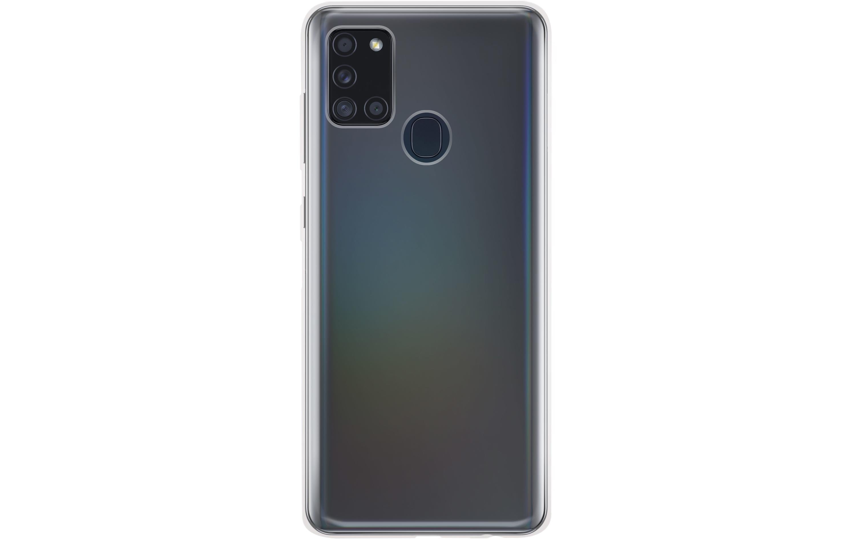 Xqisit Flex Case – Backcover – für Samsung Galaxy A21s, TPU, Transparent, stossdämpfend