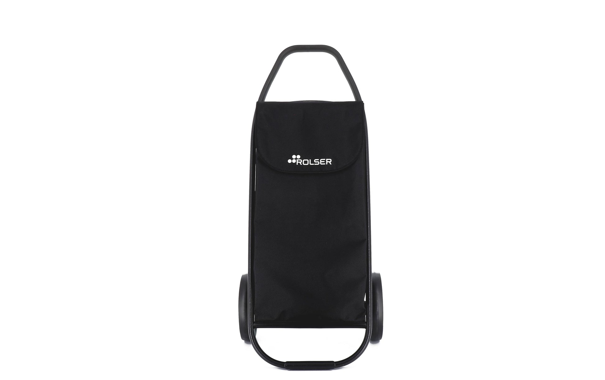 Rolser COM8 MF – Trolley, 53 l, 2 Rollen, Polyester, Schwarz, 47,5 × 101 × 42 cm