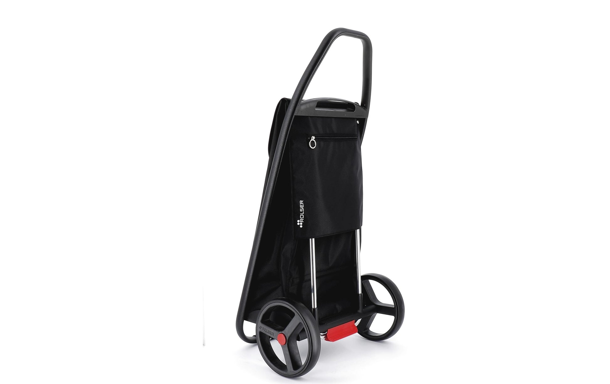 Rolser COM8 MF – Trolley, 53 l, 2 Rollen, Polyester, Schwarz, 47,5 × 101 × 42 cm
