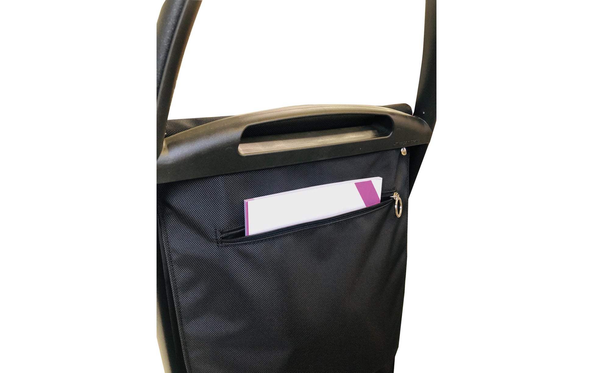 Rolser COM8 MF – Trolley, 53 l, 2 Rollen, Polyester, Schwarz, 47,5 × 101 × 42 cm
