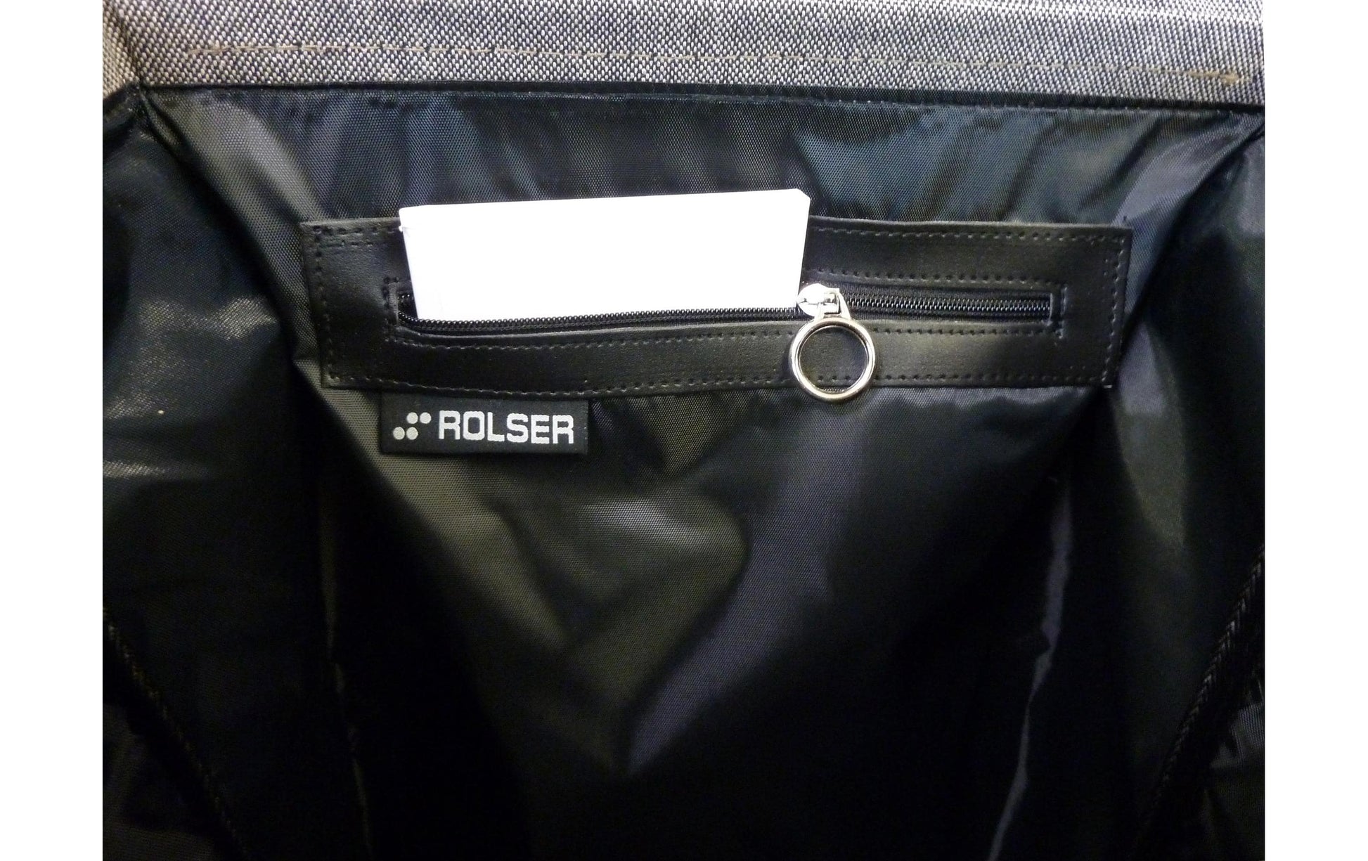 Rolser Stofftasche, Grau, 410×1055×310 mm, mit 2 Rädern