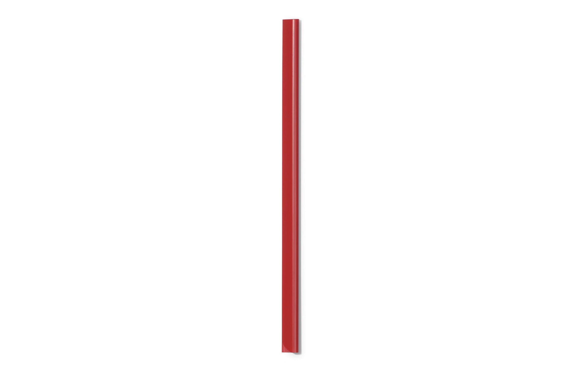Durable Klemmschiene – A4 – 6 mm – bis 60 Blatt, rot – 50 Stk.