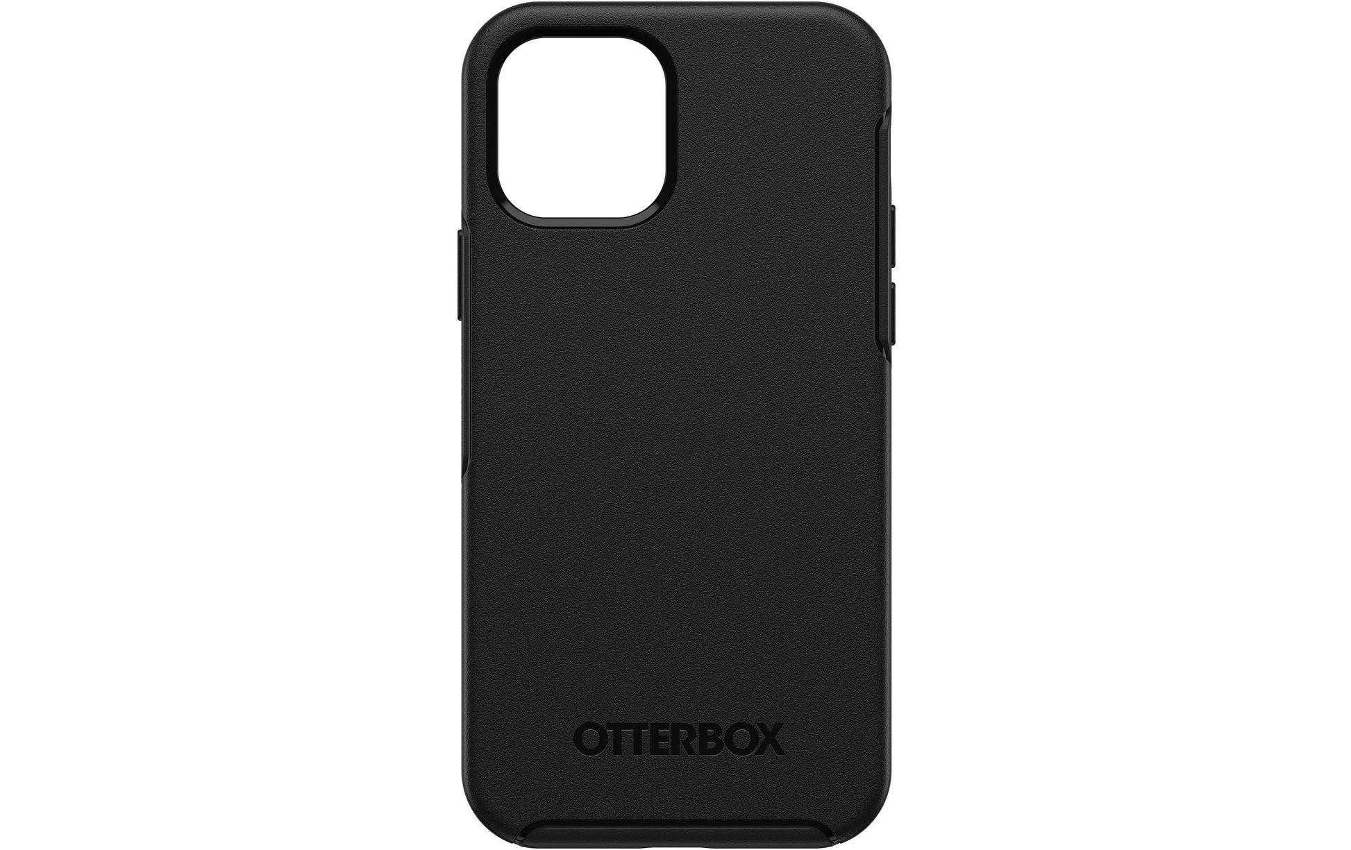 OtterBox Symmetry – Backcover – für Apple iPhone 12 Pro, Synthetik-Kautschuk, Schwarz