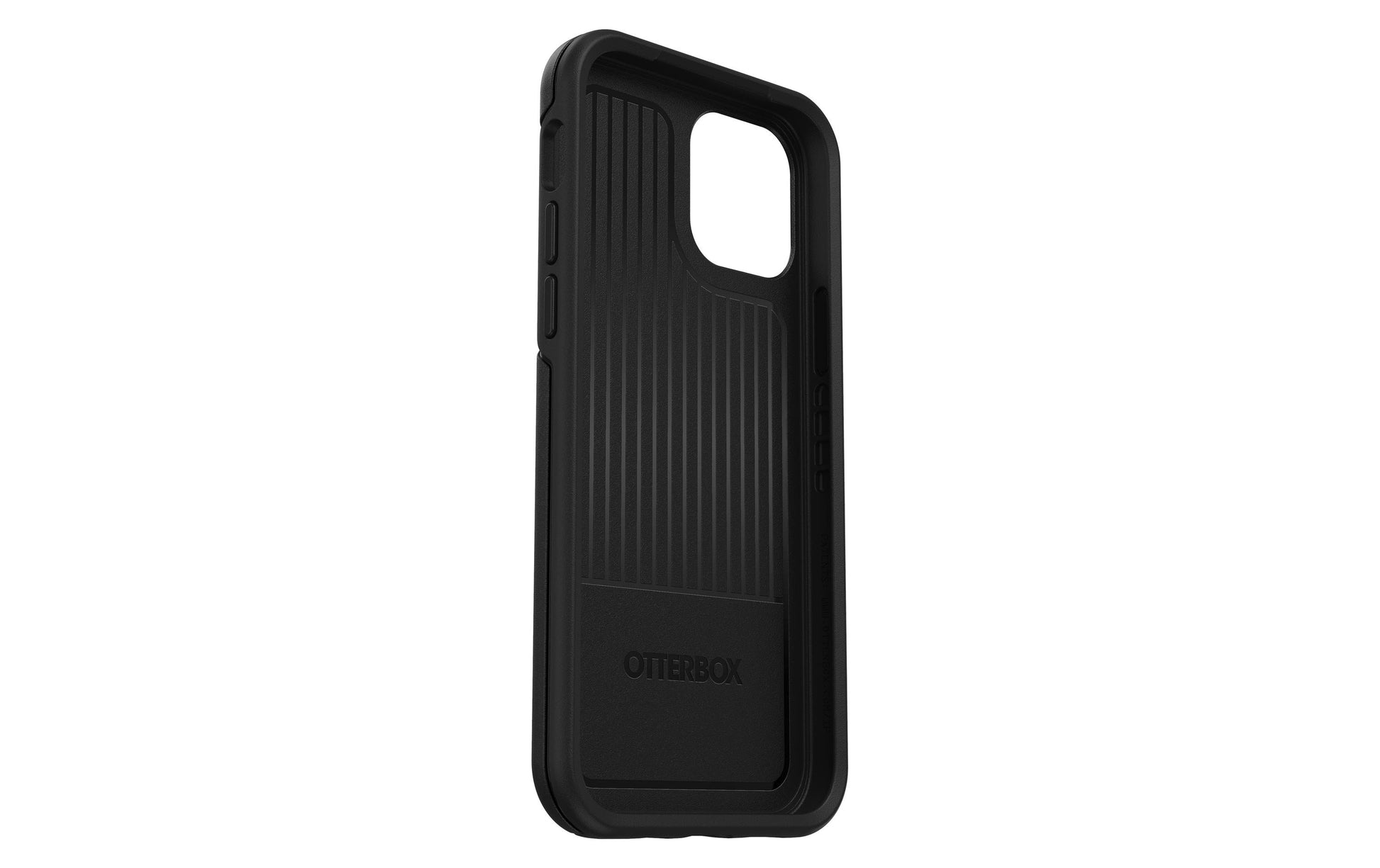 OtterBox Symmetry – Backcover – für Apple iPhone 12 Pro, Synthetik-Kautschuk, Schwarz