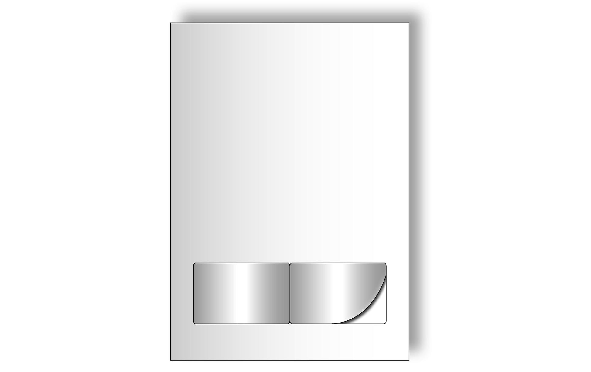 Büromaterial Dataform Butterflykarten – 100 Blatt, A4, 120 g/m² Papier