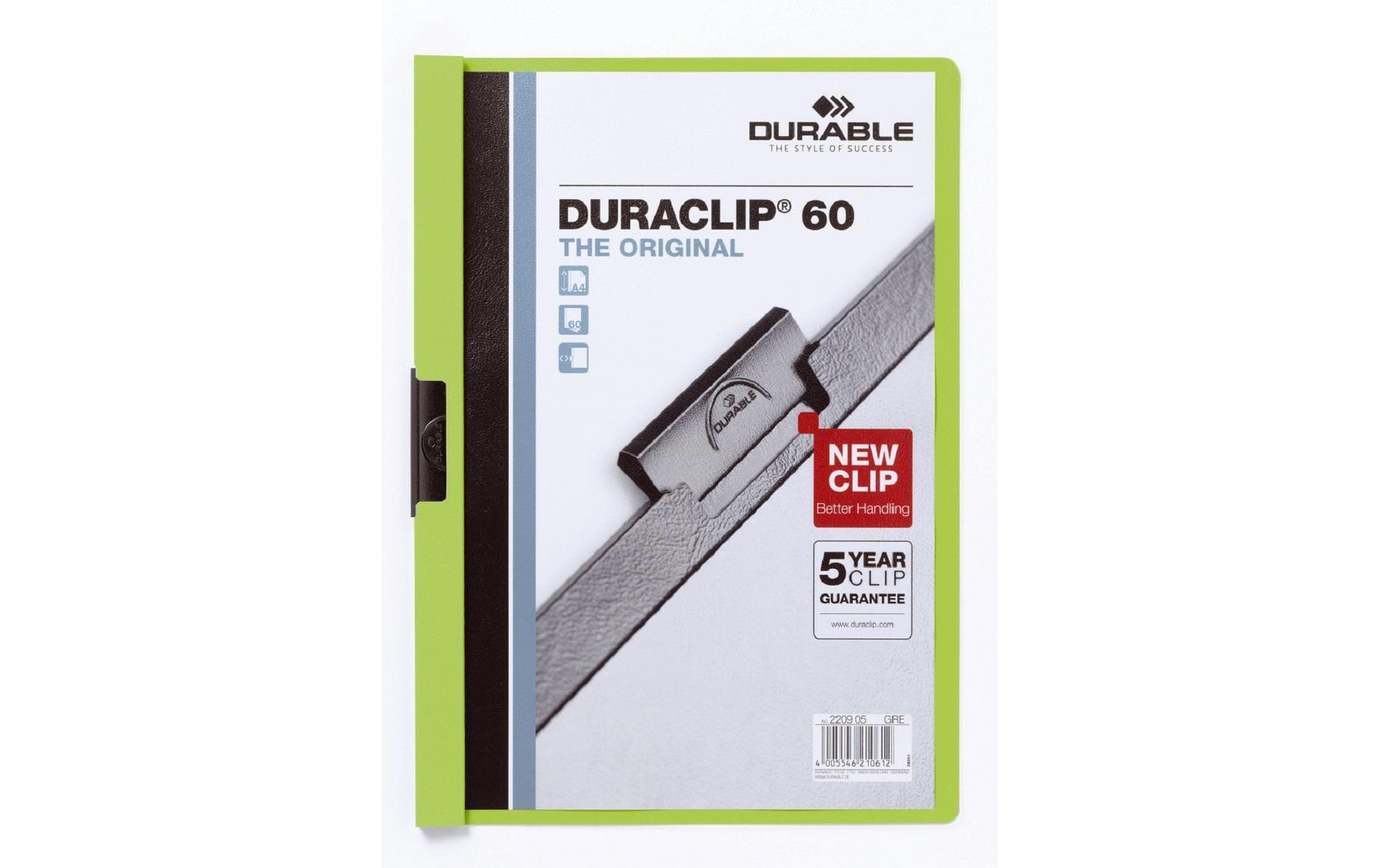 Durable Konferenzmappe – A4, Kunststoff, Grün