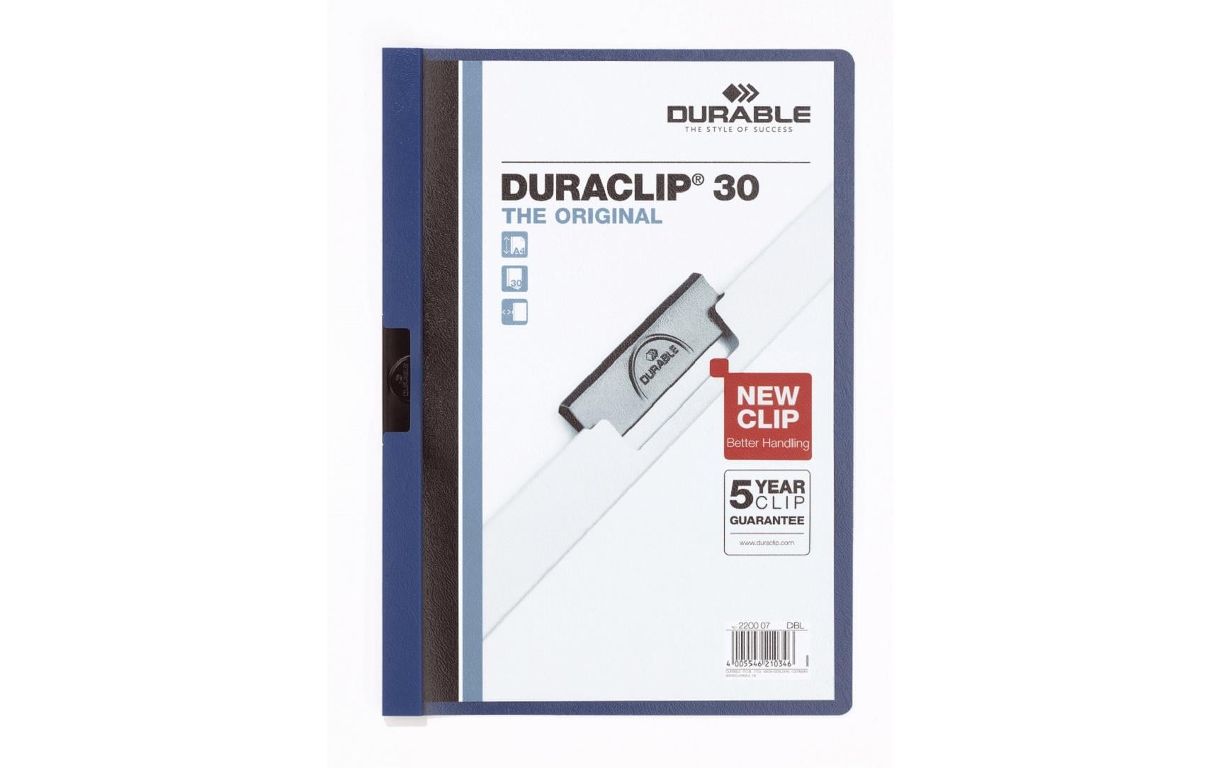 Durable Konferenzmappe – A4, Kunststoff, Dunkelblau