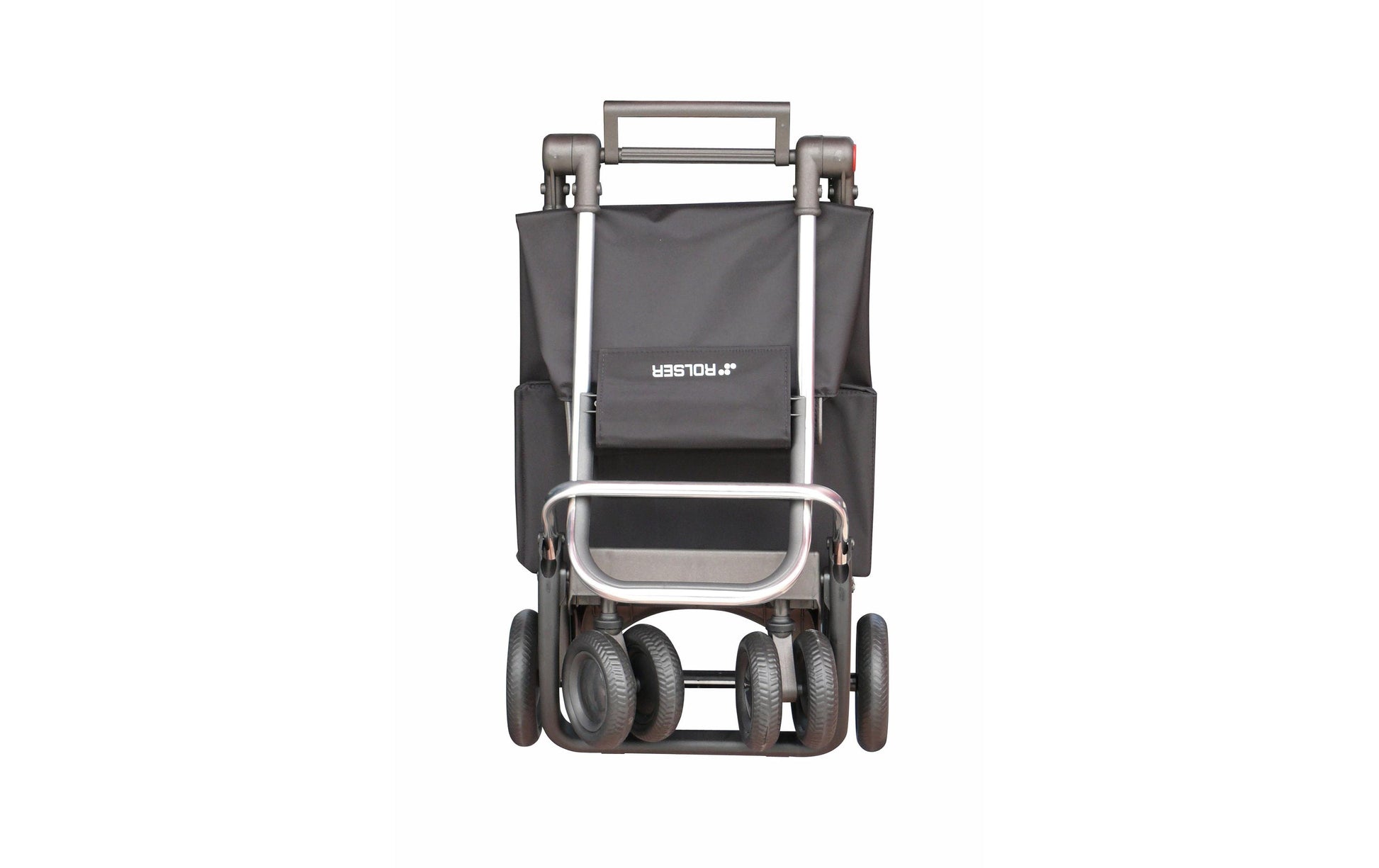 Rolser Stofftasche, Polyester, Schwarz/Weiss, 360×630×190 mm, mit 4 Rädern, 40 kg