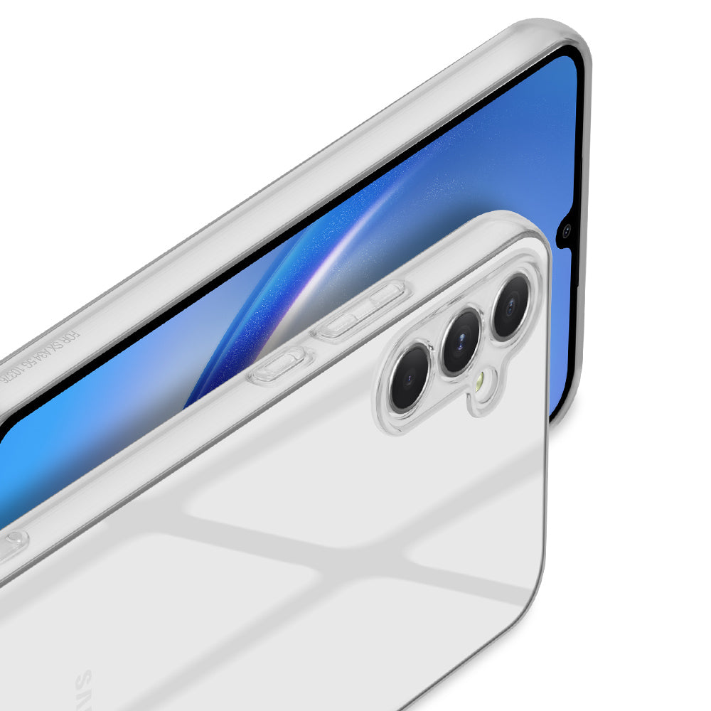 nevox StyleShell Flex Backcover – für Samsung Galaxy A35 5G, TPU, Transparent