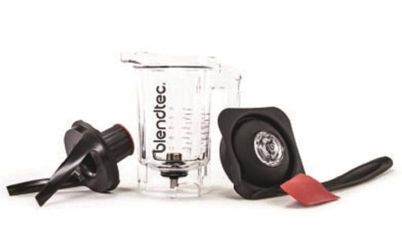 Blendtec Mixer-Aufsatz Twister Jar – 1 l, für Blender, Copolyester, transparent