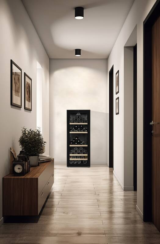 Climadiff Weinkühlschrank GARDE200D – 203 l, 220/240 V, Kompressor, Energieeffizienzklasse F