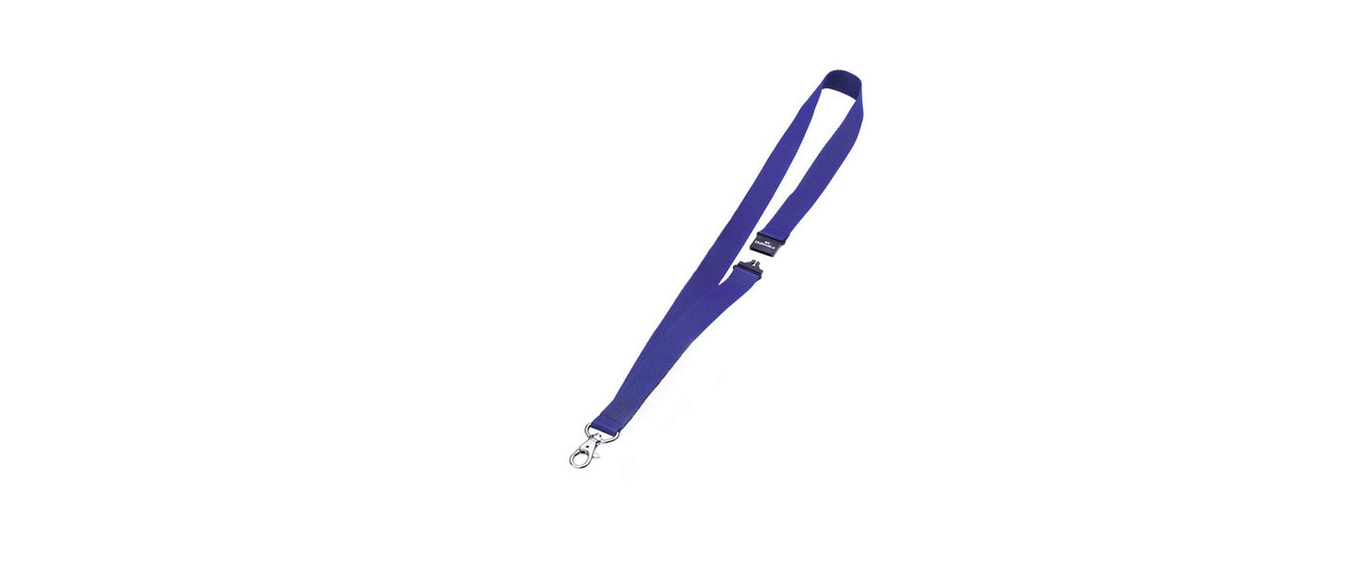 Durable Schlüsselanhänger – Textilband, Kunststoff, B 20 × H 440 mm, Dunkelblau, 10 Stk.