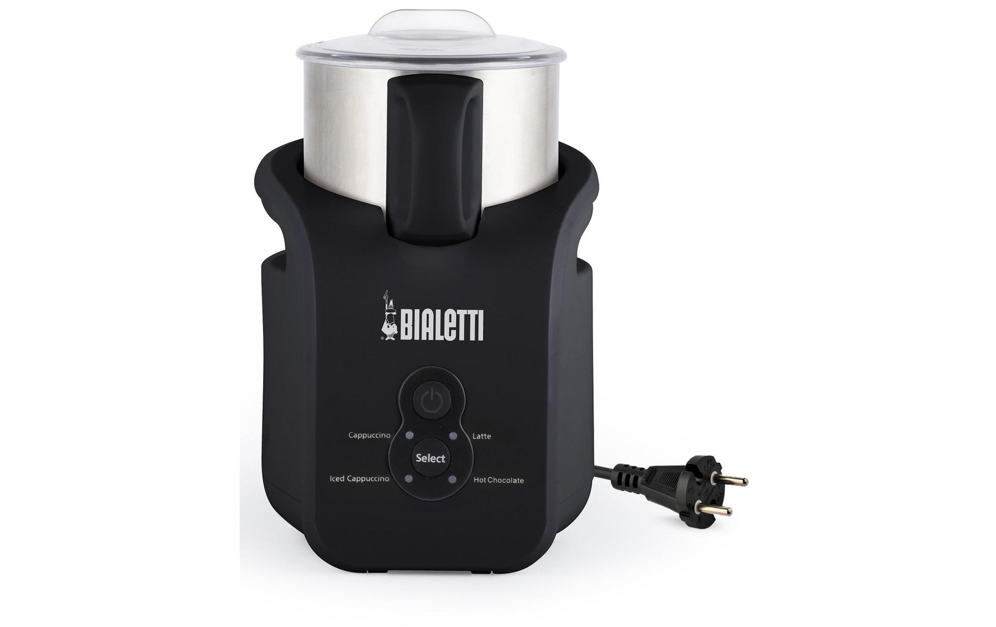Bialetti MK03 Milchschäumer – 300 ml, Schwarz