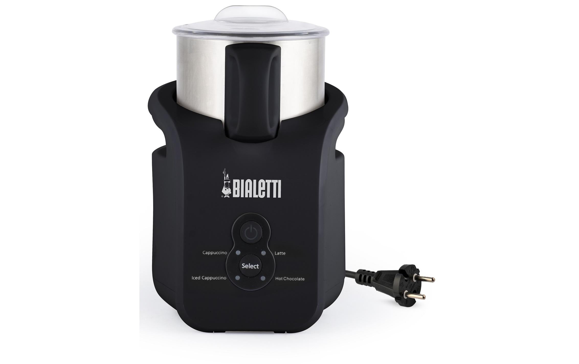 Bialetti MK03 Milchschäumer – 300 ml, Schwarz